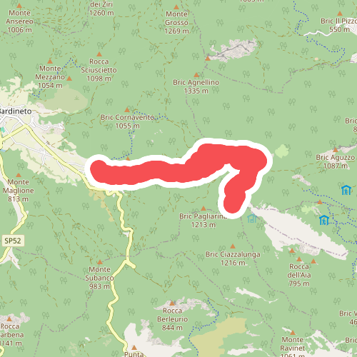 Bardineto - Giogo di Giustenice