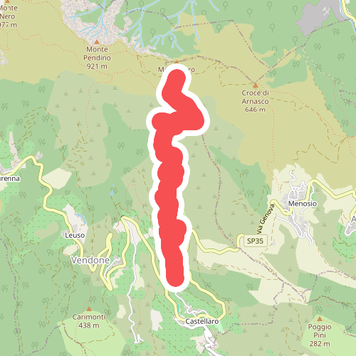 Castellaro - Monte Pendino