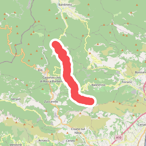 Poggio Grande - Monte Guardiola - Colle Scravaion
