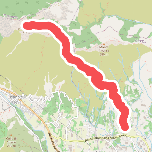 Salea - San Giacomo - Poggio Ceresa
