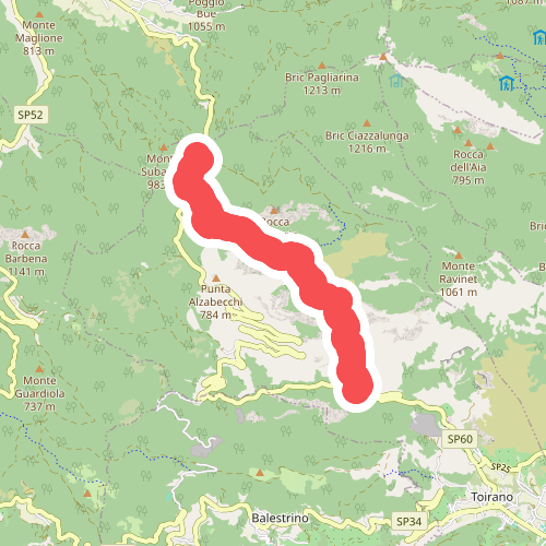 Salto del Lupo - Giogo di Toirano