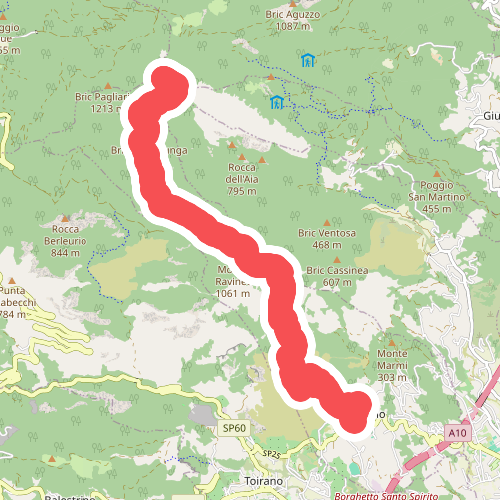 Boissano - Monte Carmo