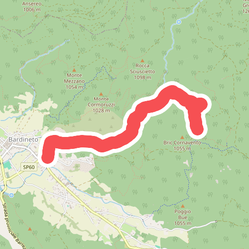Bardineto - Rio Secco - Pianfieno