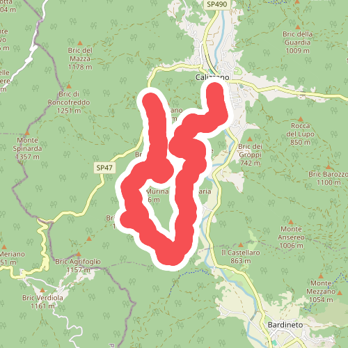 Calizzano - Cascina Coccalini - Valle Superiore - San Mauro