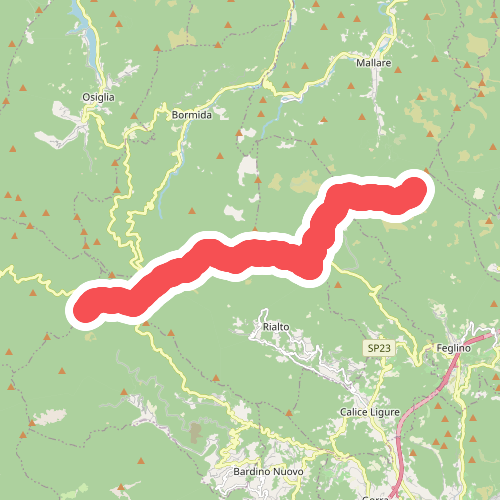 Colle di Melogno - Colla di San Giacomo