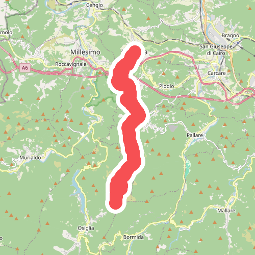 Cosseria - Cima Ronco di Maglio