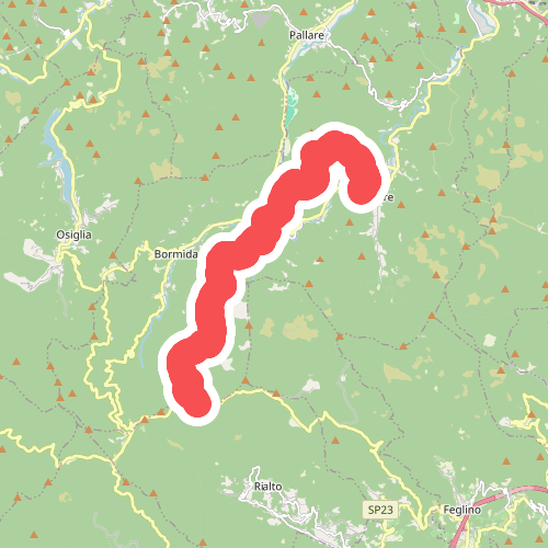 Mallare - Colla del Bresca - Madonna della Neve