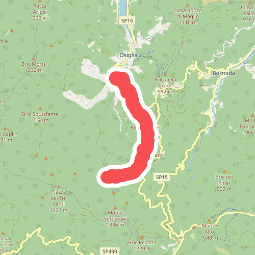 Osiglia - Colletta - Rocca dei Francesi