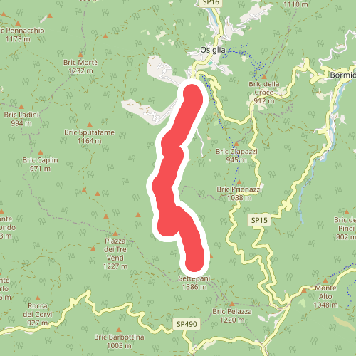 Osiglia - Monte Settepani
