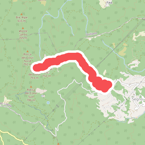 Cunio - Rocca dei Corvi