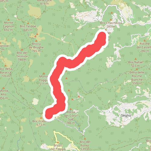 Montagna - Rocche Bianche (diretta)