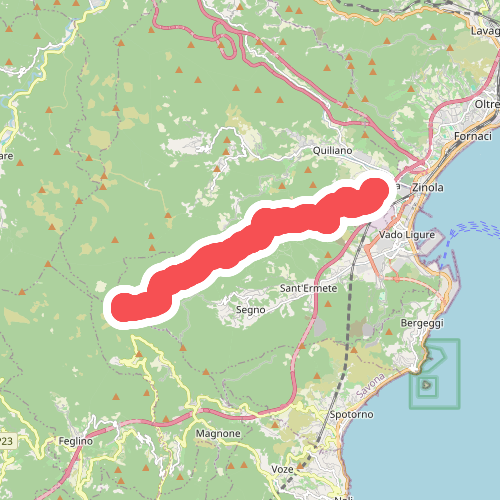 Valleggia - Rocca dei Corvi - Rocche Bianche