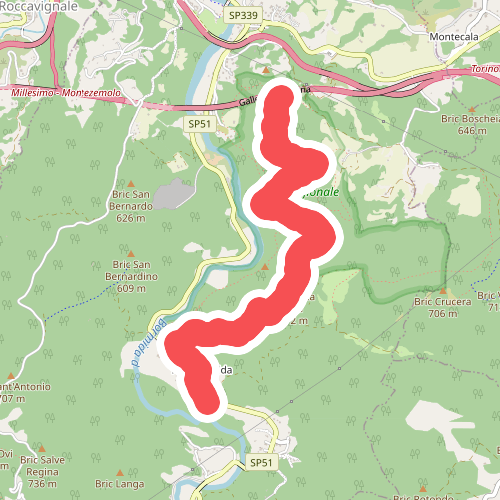 Acquafredda - Bric della Feia - Tana dell'Orpe