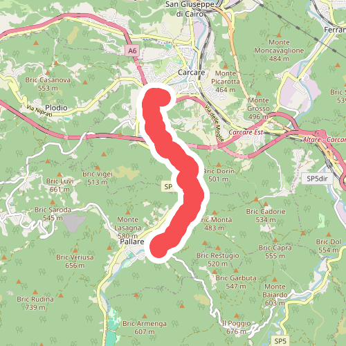 Antico cammino Pallare-Carcare