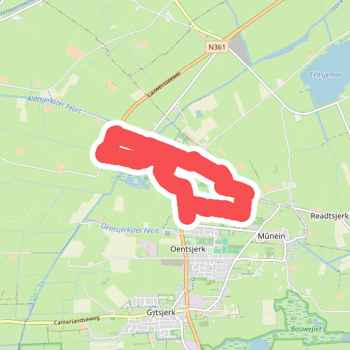 Kuiertocht Oentsjerk - Aldtsjerk