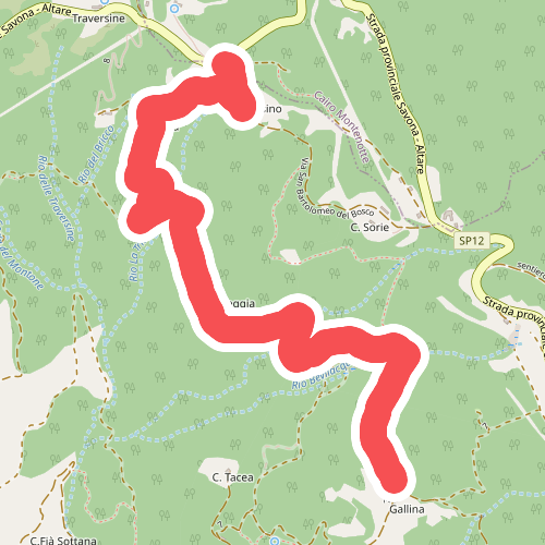 Gallina - Case Teggia - Case Bricco - Traversine