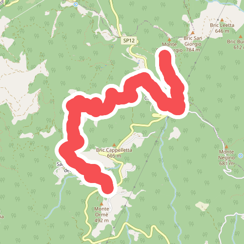 San Bartolomeo del Bosco - Naso di Gatto - Monte San Giorgio