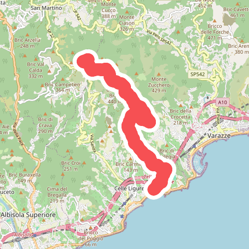 Celle Ligure - Bric delle Forche