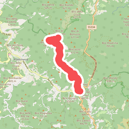 Giovo Ligure - Passo di Salmaceto