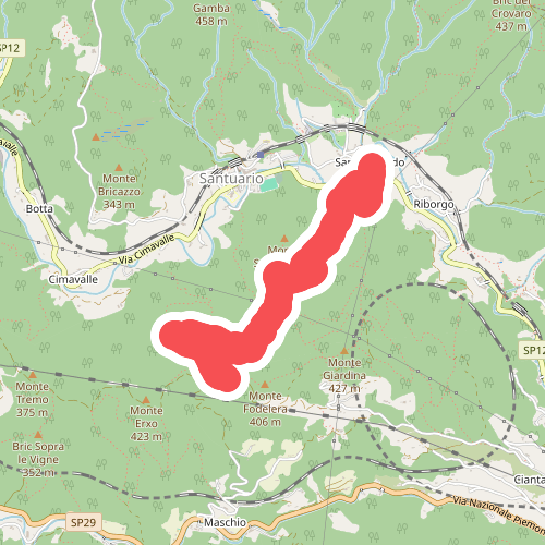 San Bernardo in Valle - Case Pietra Selvatica - Passo Perdoni