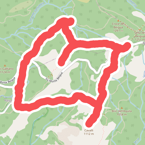 Sentiero Napoleonico del Beigua "rosso"