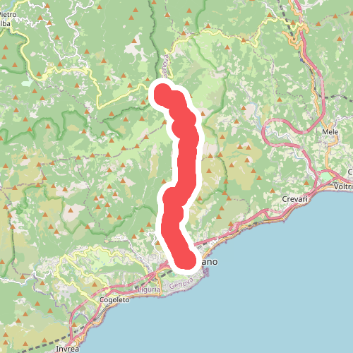 Arenzano - Passo del Faiallo