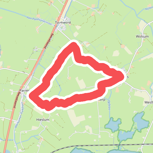 Wandelroute langs Terpen en Hemdijk