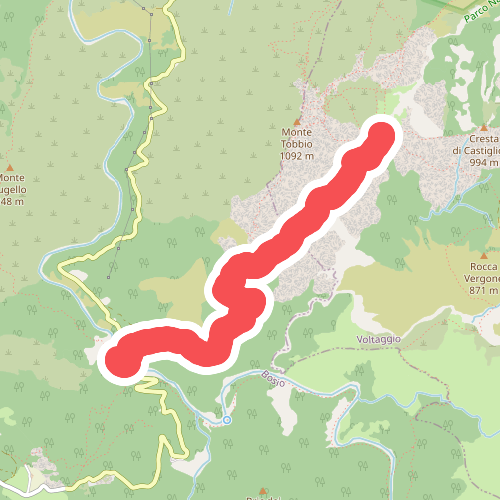 Ponte Nespolo - Passo della Dagliola