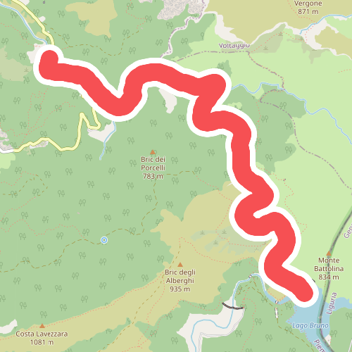 Sentiero Ponte Nespolo - Lago Bruno