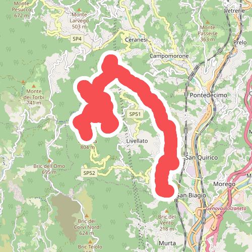 Geo - Guidovia - Madonna della Guardia