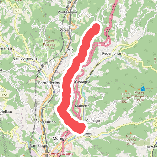 Collegamento "A" - Nordic Walking Croce di Vie