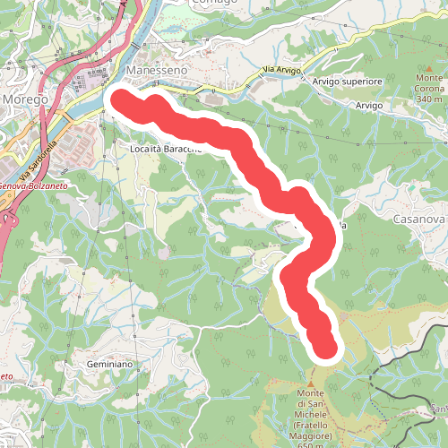 Manesseno - Colletto del Diamante