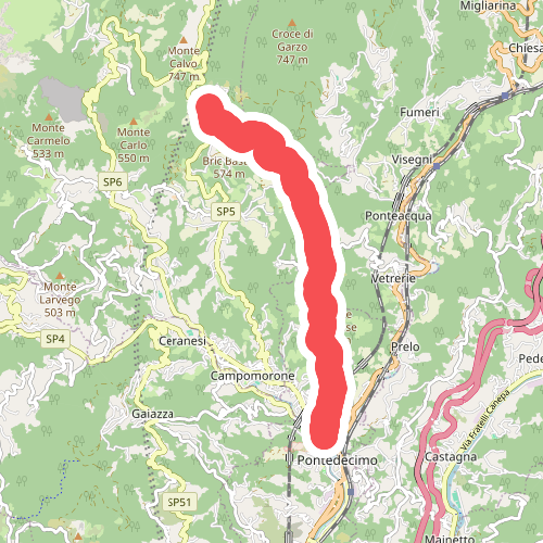 Ponte X - Pietra Lavezzara