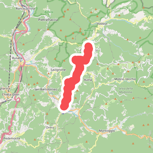 Casella - Monte Maggio - Crocefieschi