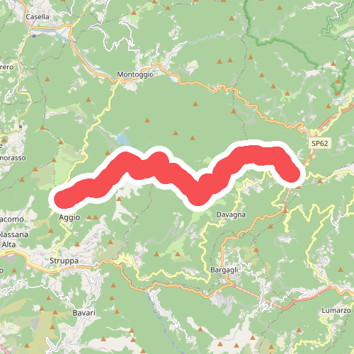 Colle di Creto - Passo della Scoffera