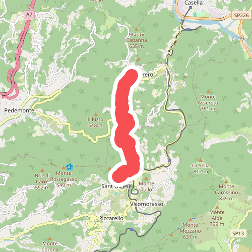 Collegamento "C" - Nordic Walking Croce di Vie