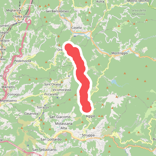 Crocetta d'Orero - Colle di Creto