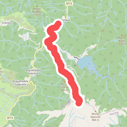 Gola di Sisa - Tre Fontane
