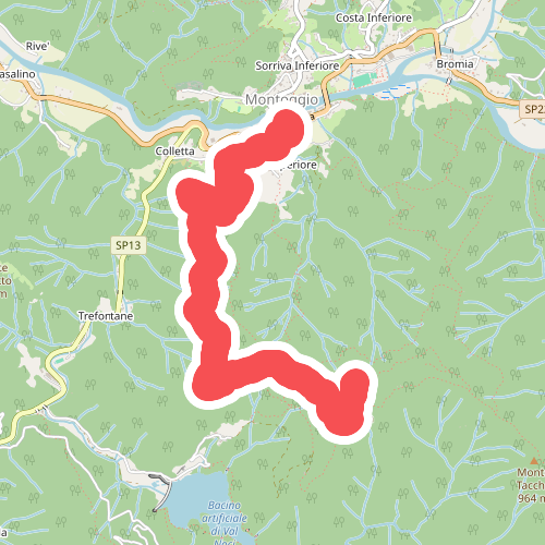 Montoggio - La Ca' - Case Montebano - Monte Bano