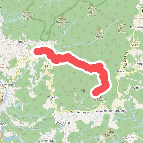 Savignone - Monte Maggio