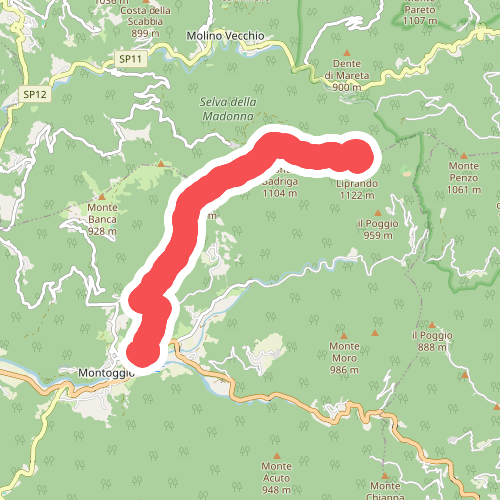 Sentiero di S. Agostino