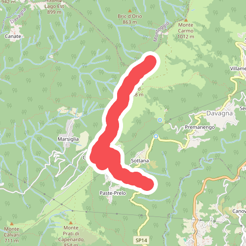 Davagna - Capenardo - Monte Candelozzo