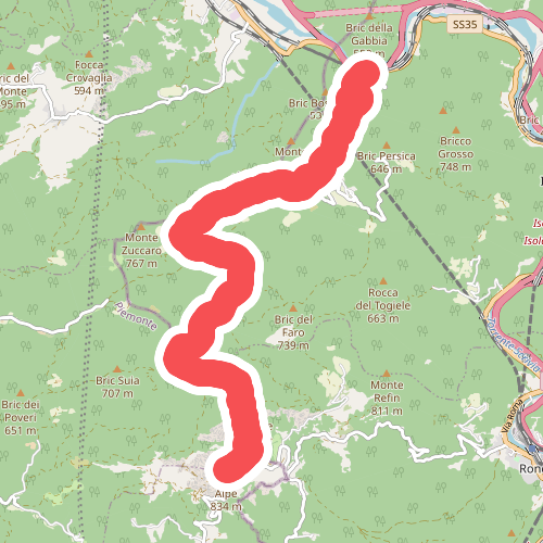 Pietra Bissara - Monte Alpe