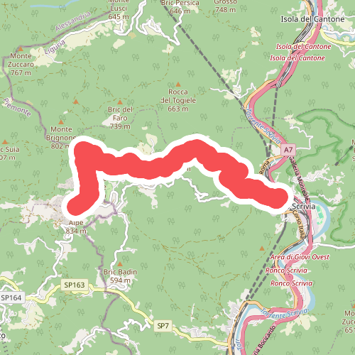 Ronco Scrivia - Monte Alpe