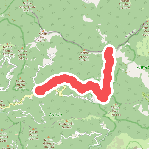 Molino del Fullo - Monte Antola