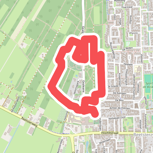 Rolstoelroute Lyndenstein Beetsterzwaag