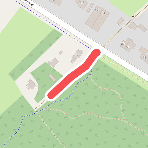 Dassenpad in Gaasterland