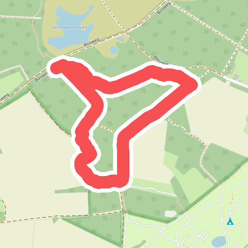 Wandelroute hondenlos Bergerbos