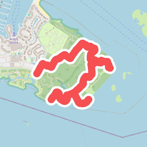 Wandelroute Kabbelaarsbank blauw