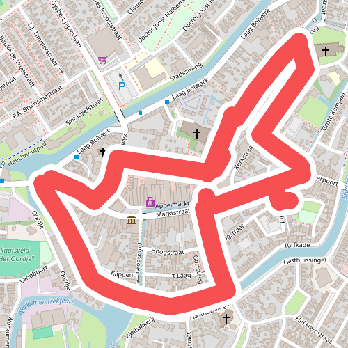 Wandelroute 11fountains: Bolsward